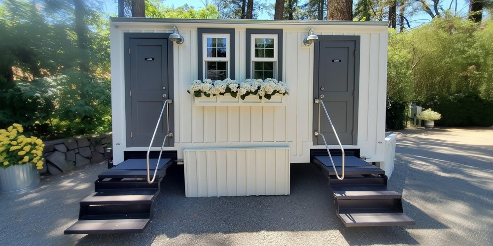 16-foot Water Cottage at vineyard wedding