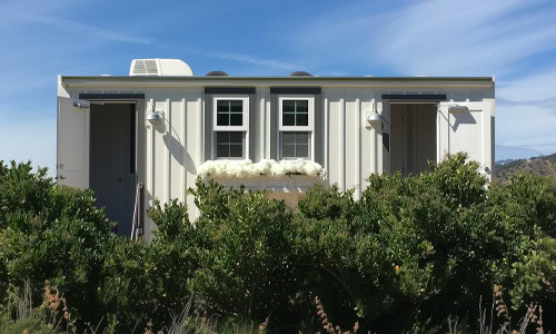 18-foot Water Cottage luxury restroom trailer exterior