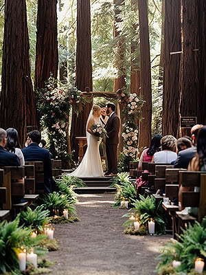 bay redwood wedding
